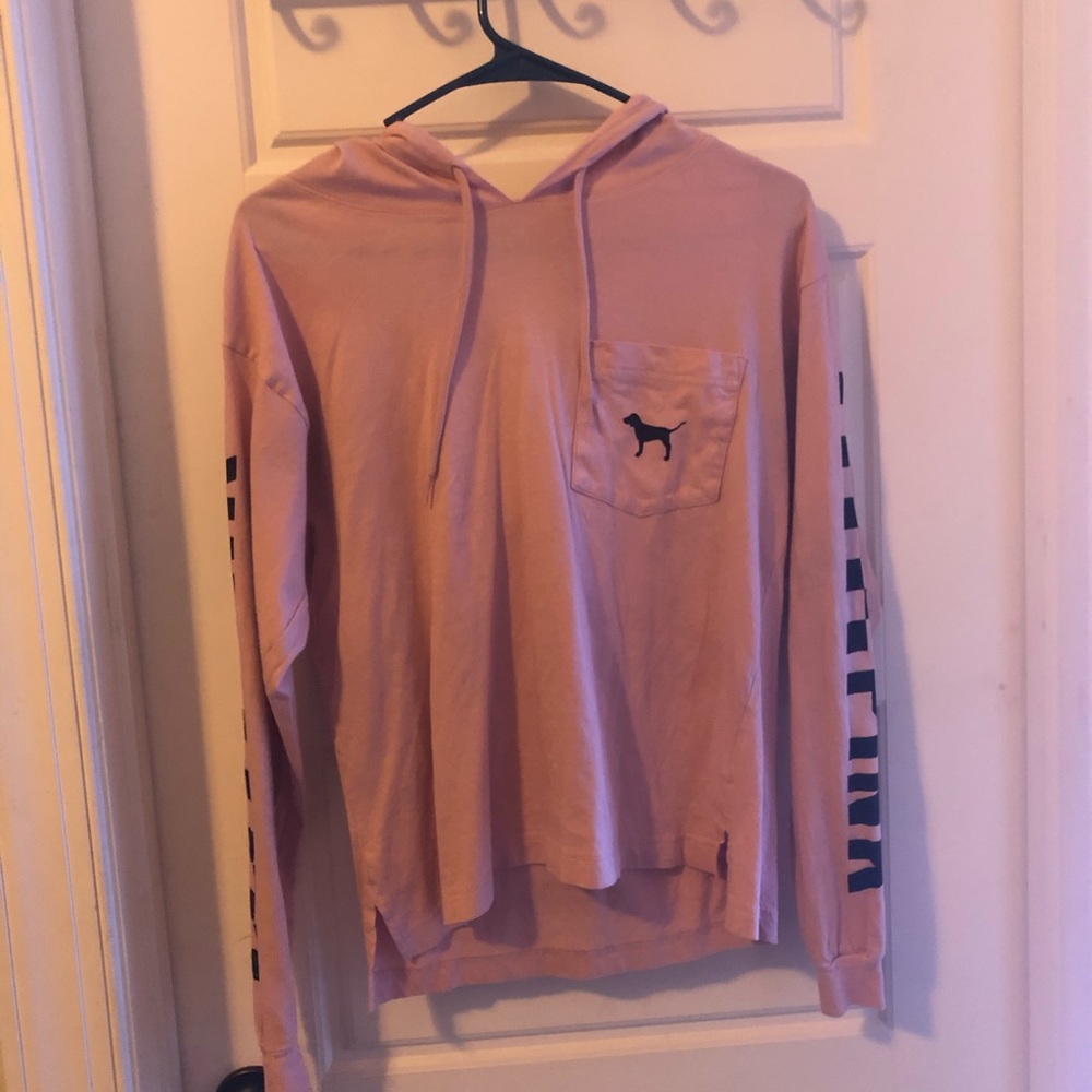 PINK Victoria's Secret hooded shirt